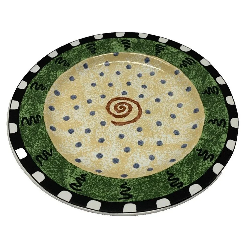 FURIO Stoneware CONFETTI - Set of 2 Salad Plates